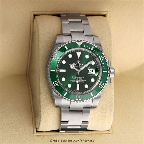 rolex hulk prix|pre owned rolex hulk.